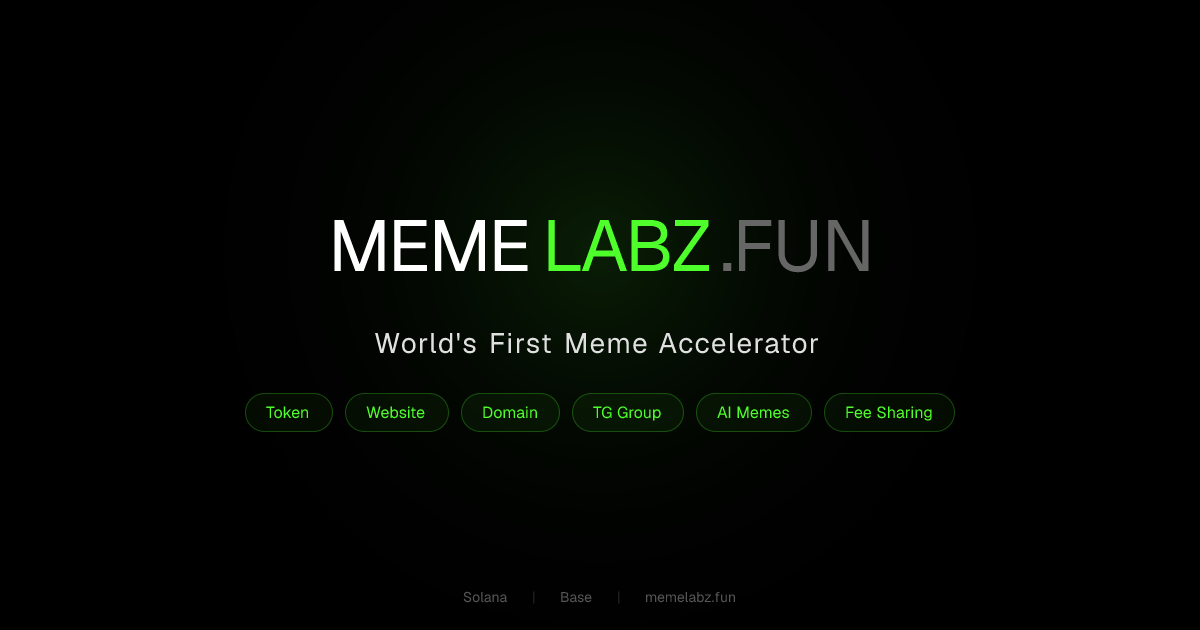 memelabz — World's First Meme Accelerator